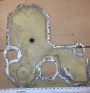 Used Cummins Gear Chamber Cover Pn: 3892697. Fixed Price $90.00.