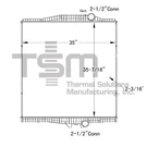 Volvo Vnl 20984813 Radiator Made Using Aluminum Plastic With Tank. Fixed Price $500.00.