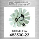 483500-23 6 Blade Fan American Cooling (new Aftermarket). Fixed Price $317.60.