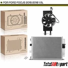 Ac Condenser & Cooling Fan Assembly Ford Focus 2015-2018 L3 1.0L DV6Z19712B. Fixed Price $153.99.