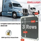 Row Aluminum Radiator For 08-13 Freightliner Cascadia FRE61PA FRE72PA 12.8/14L. Fixed Price $759.00.