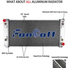 3-ROW Core Radiator For 2003-2007 Chevrolet Gmc C4500 C5500 C6500 Kodiak Topkick. Fixed Price $234.95.
