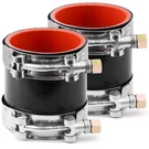 2PCS Reinforced Silicone 2.5" 63MM High Temp Turbo Pipe Coupler Connector. Fixed Price $45.98.