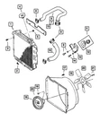 Genuine Mopar Thermostat Outlet Hose 52028266. Fixed Price $38.73.