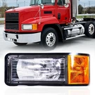 Mack Left Headlight CH600 CH613 CL600 1990-2006 W/ Turn Signal Dot Sae. Fixed Price $74.89.