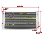 3ROW Radiator For 03-09 Chevy C4500 C5500 Kodiak Gmc Topkick 6.6 8.1. Fixed Price $234.95.