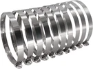 Roadformer 5" Worm Gear Hose Clamp - Sae 80 Size, Full Stainless Steel With 1/2". Fixed Price $46.99.