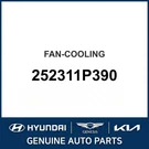 2011-2017 Hyundai Elantra Fan-cooling Oem New 252311P390. Fixed Price $170.58.