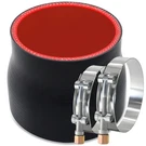 Reducer Id 3" To 4" Silicone Hose Coupler, Reinforced 4-LAYER Wall 5MM Wit.... Fixed Price $23.30.