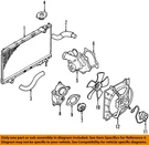 Chrysler Oem 01-05 Sebring Cooling Radiator Components-lower Hose MR355524. Fixed Price $76.86.