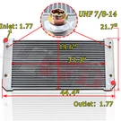 Row Radiator For 03-2009 Chevy C4500 C6500 Kodiak /gmc C5500 Topkick 6.6L 8.1L. Fixed Price $279.00.