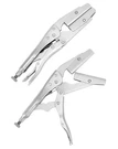 Qwork Radiator Hose Clamp Set, 2 Pieces 10" Self-locking Pinch Off Silver. Fixed Price $33.13.