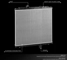 For 08-13 Peterbilt 387 587 367 Kenworth T2000 T700 2-ROW Aluminum Core Radiator. Fixed Price $417.99.