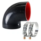 Tyeioms Elbow (102MM) Silicone Hose 4"(90 Degree), Black. Fixed Price $32.52.