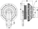 Horton 999915 Engine Cooling Fan Clutch. Fixed Price $4604.41.