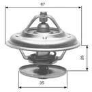 TH11680G1 Gates Thermostat, Coolant For Audi, Bmw, Jeep, Mercedes-benz, Opel. Fixed Price $21.10.