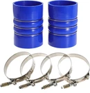 Silicone Charge Air Cooler Hump Hose Boot Set 4" X 6" Inch With Bolt Blue. Fixed Price $52.83.