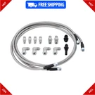 70 Length Braided Transmission Cooler Lines Kit For Gm 4L60E 4L80E 6AN TH400. Fixed Price $44.16.