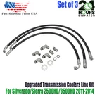 Allison Transmission Oil Cooler Lines Hoses Set For 11-14 Chevy/gmc 6.6L Duramax. Fixed Price $102.84.