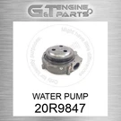 20R9847 Water Pump Fits Caterpillar (new Aftermarket). Fixed Price $946.85.
