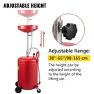 Waste Oil Tank, 20 Gal Portable Air Operated Drainer For Changes. Fixed Price $150.22.