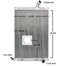 For Mack MRU602 Radiator , Us. Fixed Price $1186.62.