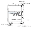 For Hino 165 Radiator , Us. Fixed Price $874.21.