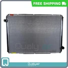 New Radiator For Freightliner Sanitation Trucks 45.75" X 33.39" 2.20". Fixed Price $1311.95.