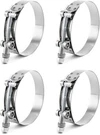 Qwork 3" T-bolt Hose Clamp Stainless Steel, Working Range 83MM-91MM For. Fixed Price $19.99.