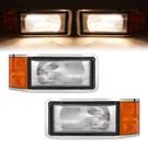 Headlights W/bulbs Left & Right For Mack Cl CH600 CH612 CH613 1990-2006 25154252. Fixed Price $193.99.