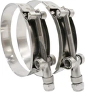 5" T-bolt Hose Clamp Working Range 133MM 141MM For Id, Stainless Ste. Fixed Price $31.10.