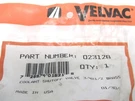 023128 New Velvac Shut Off Valve Brass 3/4" Od 1/2" Pipe Black Knob. Fixed Price $24.95.