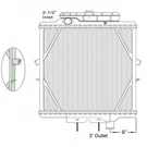 1994-2006 For Peterbilt 377, 378, 379 Series Radiator Copper Brass 10769. Fixed Price $1876.55.