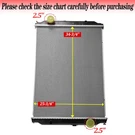 Aluminum Core Radiator For 1994-2001 Volvo Wca, Wia, Wg Series #1002390,1003190. Fixed Price $329.00.