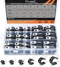 52PCS Rubber Lined Cushioned Insulated Cable Clamp Pipe Tube Hose Clips Kit. Fixed Price $19.99.