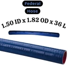 5515-150X36 Oem Silicone Coolant Hose 1.50"X36" Federal Truck Engine Blue. Fixed Price $63.93.