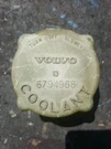 Genuine Volvo Coolant Filler Cap 6794968. Fixed Price $27.50.