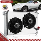 Row Radiator Shroud Fan For 73-1976 Chevy Corvette Base Stingray 5.7L 7.4L V8. Fixed Price $239.00.