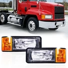 Headlight Pair For 1990-2007 Mack CH600 CH613 CL600 CL700 W/ Bulbs. Fixed Price $198.97.