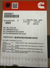 Brand New Genuine Cummins Engine Oil Cooler Kit P/n 4955831. Fixed Price $425.00.