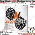 Shroud Electric Fan+relay 1999-2005 Ford F250 F350 F450 6.8L 7.3L Super Duty. Fixed Price $129.00.
