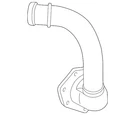 Genuine Mazda Thermostat Housing ZZM2-15-172. Fixed Price $38.09.