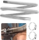 78.7" Heater Exhaust Pipe, 1" Id Stainless Steel Flexible Tubing. Fixed Price $97.99.