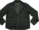 *hot Men's Barbour International Injection Detroit Lined Black Waxed Jacket Xl. Fixed Price $240.00.