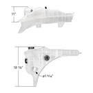 United Pacific Coolant Reservoir & Level Sensor 2008-17 Freightliner Cascadia. Fixed Price $218.45.