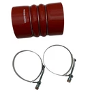 Freightliner Cold Side Cac Hose 4" X 6.5" Reinforced Silicone, Dual Hump. Fixed Price $38.30.
