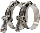 35MM 40MM T-bolt Hose O.d. Clamp Working Range 1.38" 1.57" For 1.5". Fixed Price $24.99.