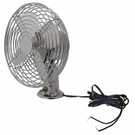 Rv Car Truck Semi Boat Dash Mount Chrome, Metal Speed 12V Fan 4 Blade, 7" Cage. Fixed Price $36.95.