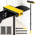 Ceiling Fan Cleaner Duster With Extension Pole, Blade Microfiber. Fixed Price $17.99.