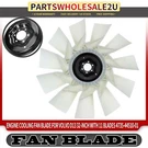 1X Front New Engine Cooling Fan With 11 Blades For Volvo D13 4735-44510-01. Fixed Price $164.99.